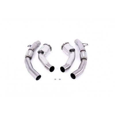 Milltek Large Bore Downpipes with High-Flow Sports Cats (For Milltek Catback)